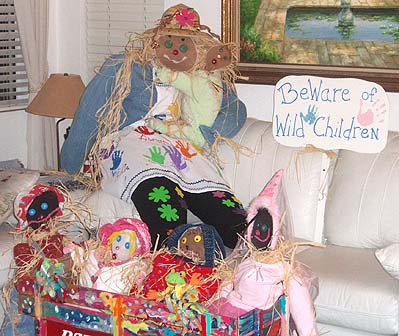 child care scarecrows