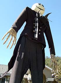 Jack Skellington Scarecrow